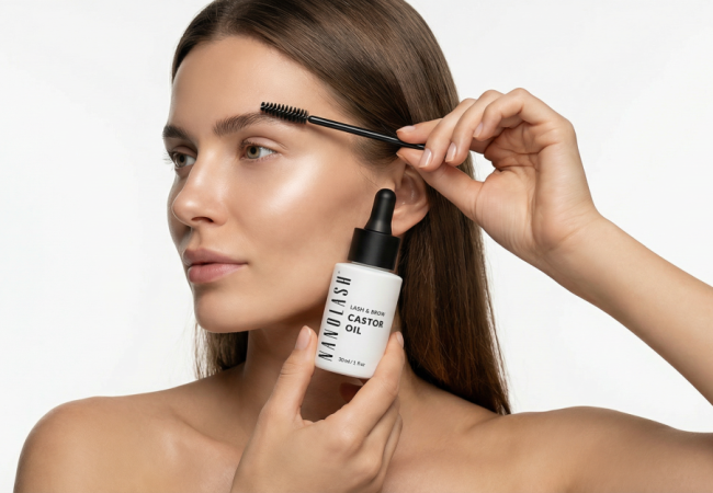 Nanolash Castor Oil – Konzentrierte Pflege für Wimpern und Augenbrauen, basierend auf einer reinen Formel